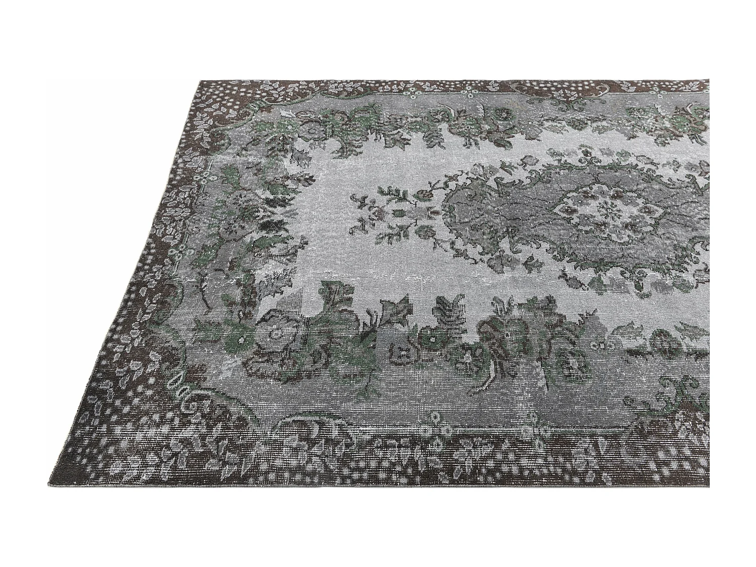 Tapis de laine 183x290 brun Ultra Vintage