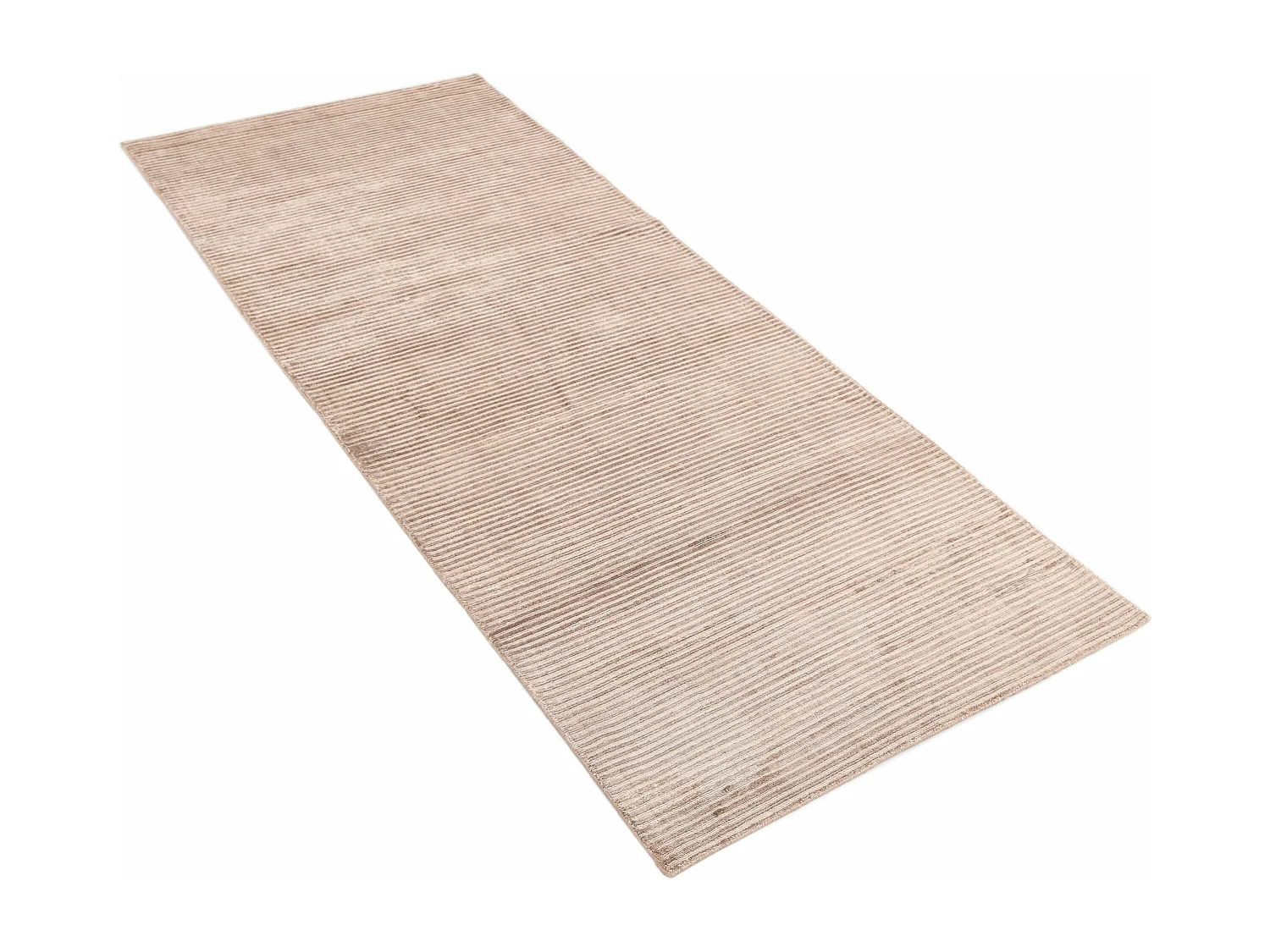 Tapis de couloir en laine 79x203 brun Darya