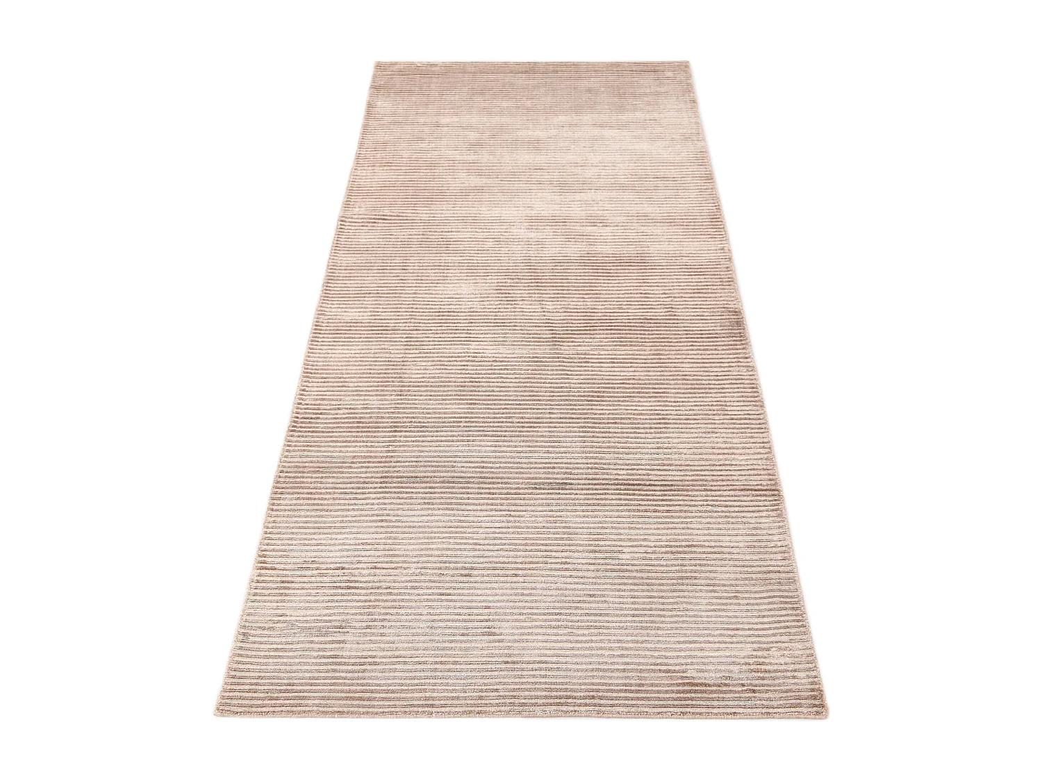 Tapis de couloir en laine 79x203 brun Darya