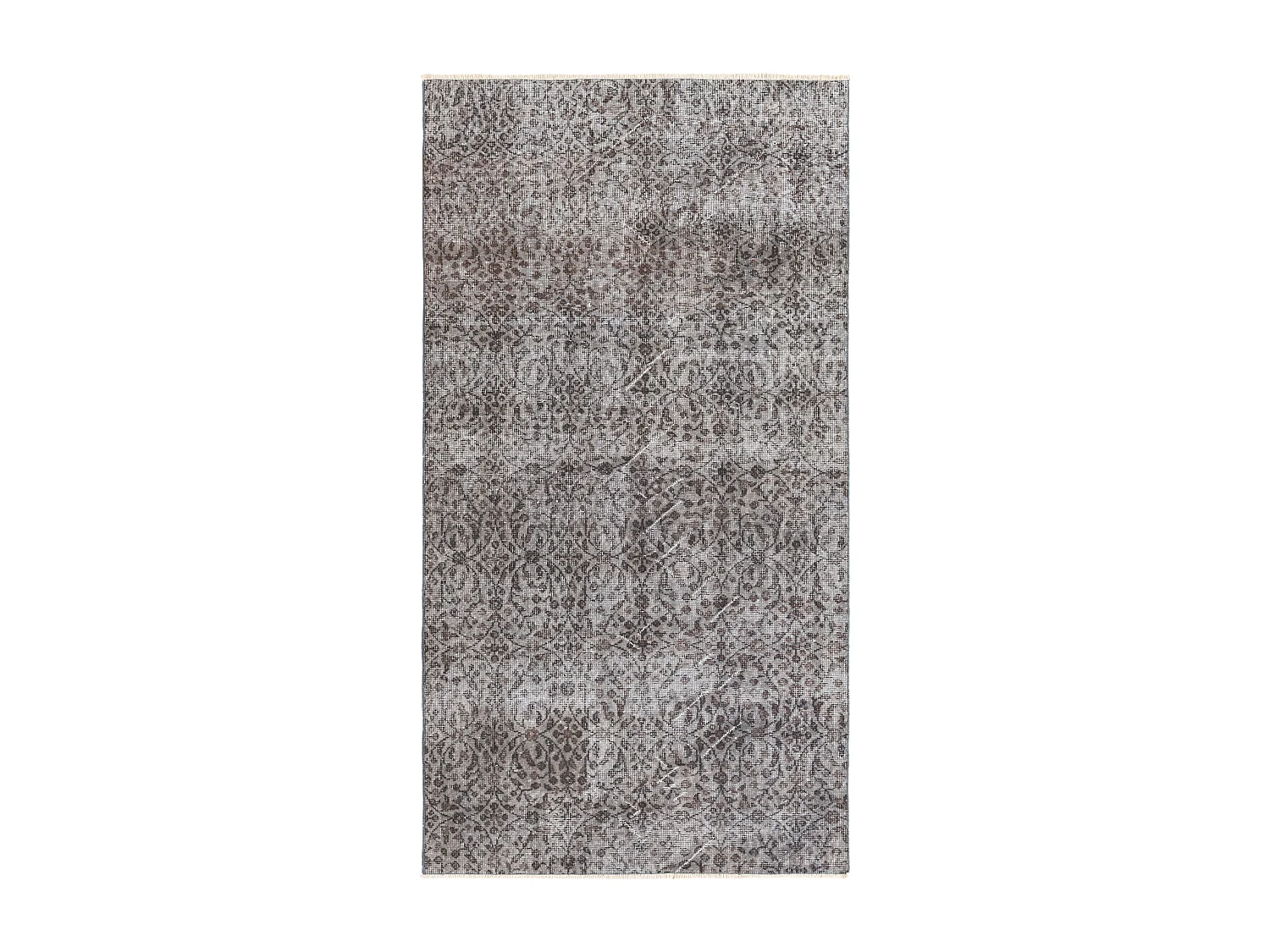 Tapis de laine 124x231 gris Ultra Vintage