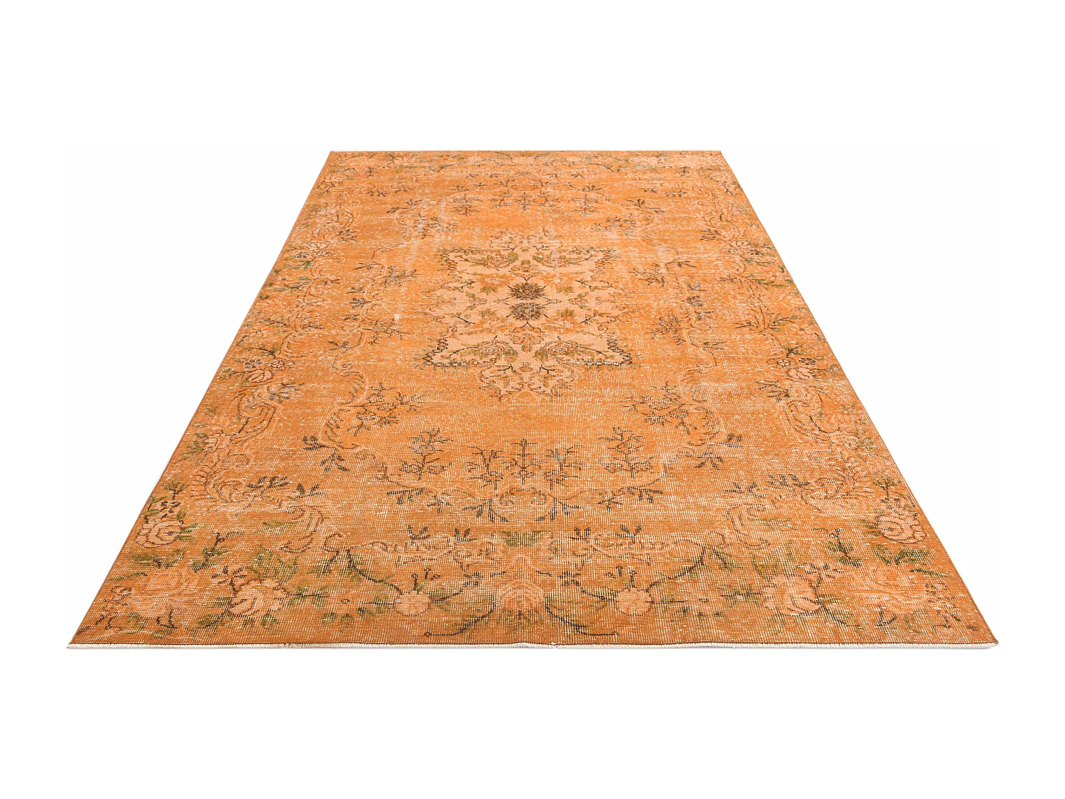 Tapis de laine 180x297 orange Ultra Vintage
