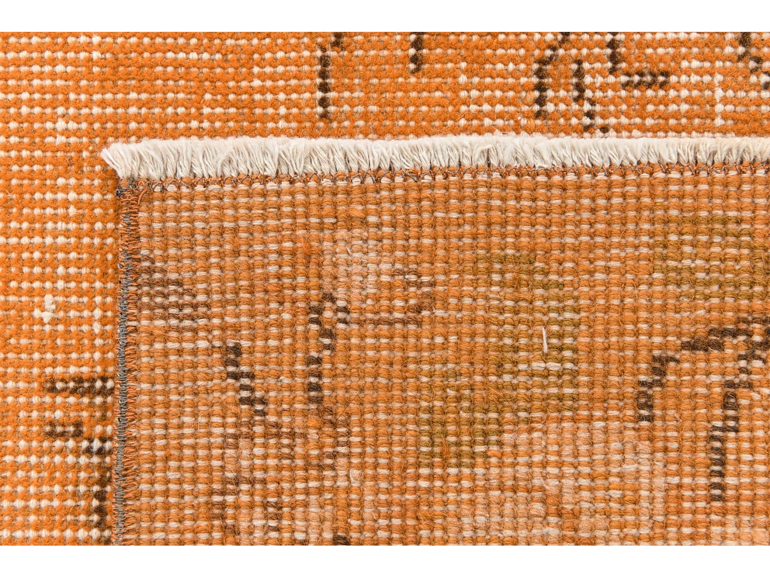 Tapis de laine 180x297 orange Ultra Vintage