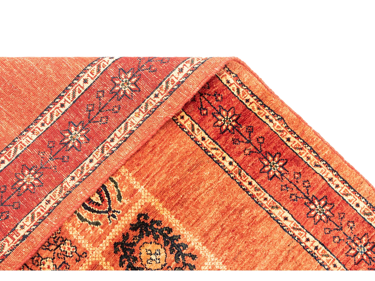 Tapis de laine 111x169 rouge Kashkuli