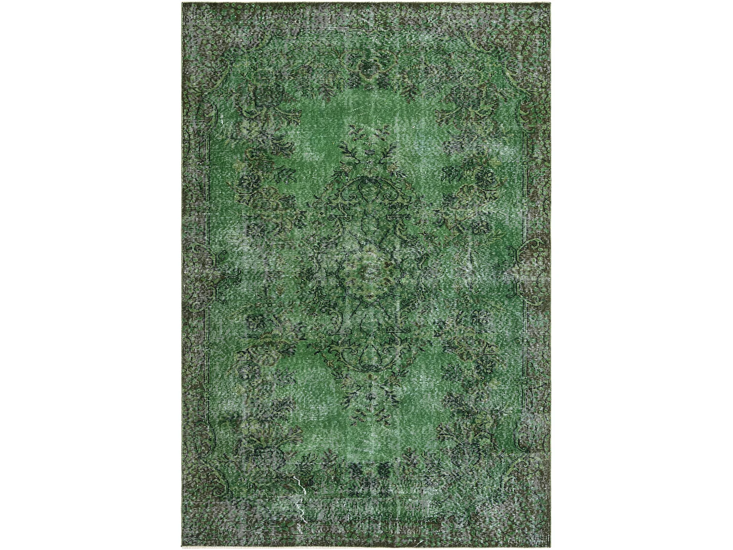 Tapis de laine 173x262 vert Ultra Vintage