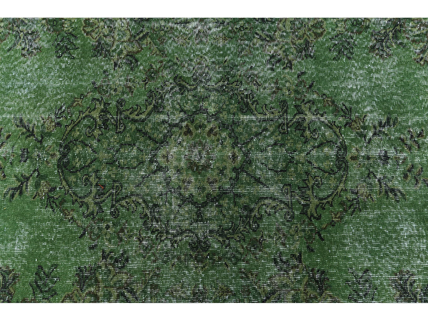 Tapis de laine 173x262 vert Ultra Vintage