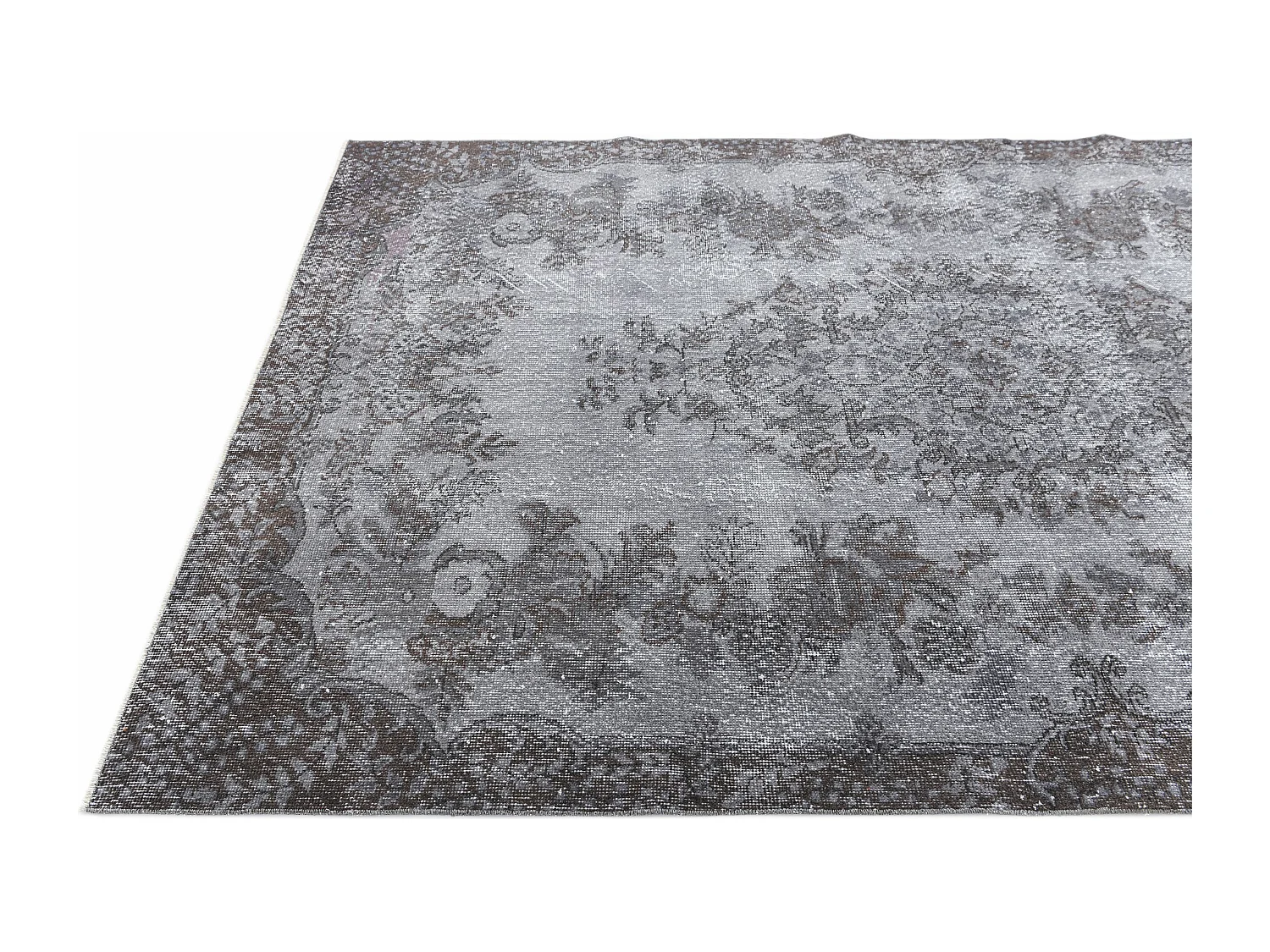 Tapis de laine 175x277 gris Ultra Vintage