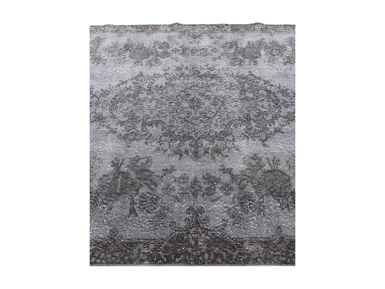 Tapis de laine 175x277 gris Ultra Vintage