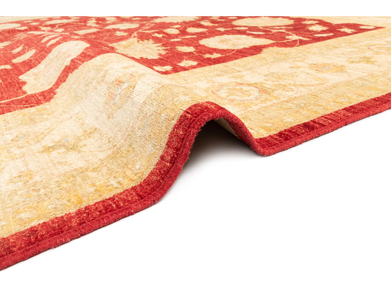 Tappeto in lana 245x257 rosso Ziegler