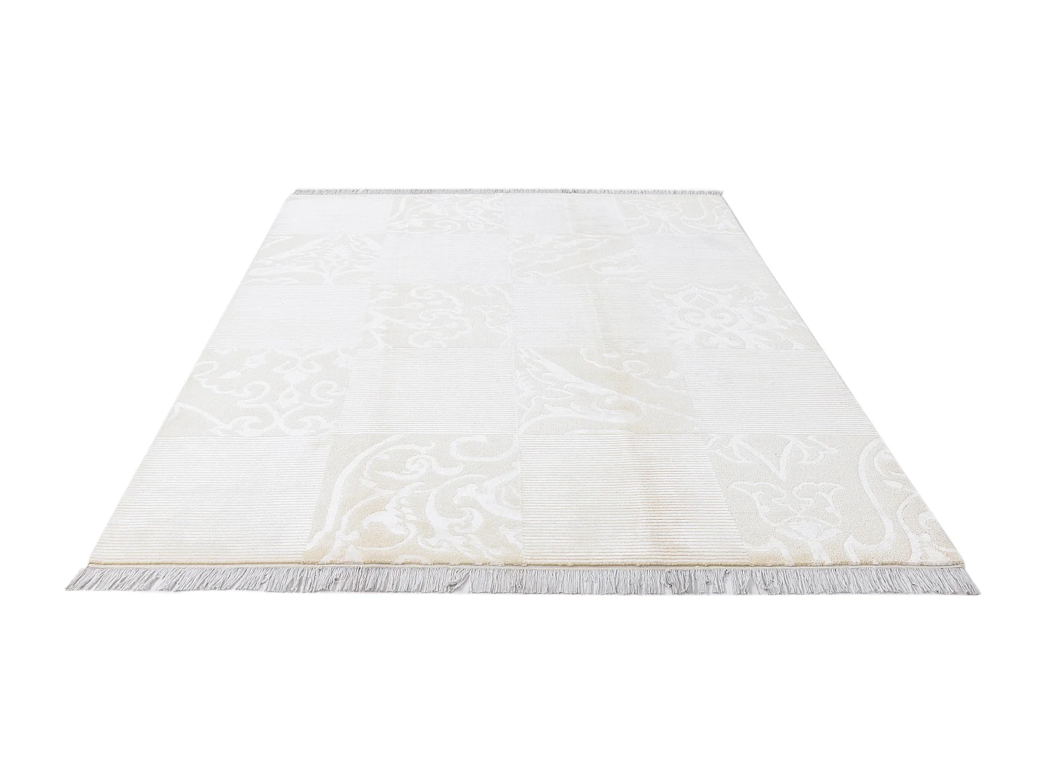Tapis de laine 178x244 beige Darya