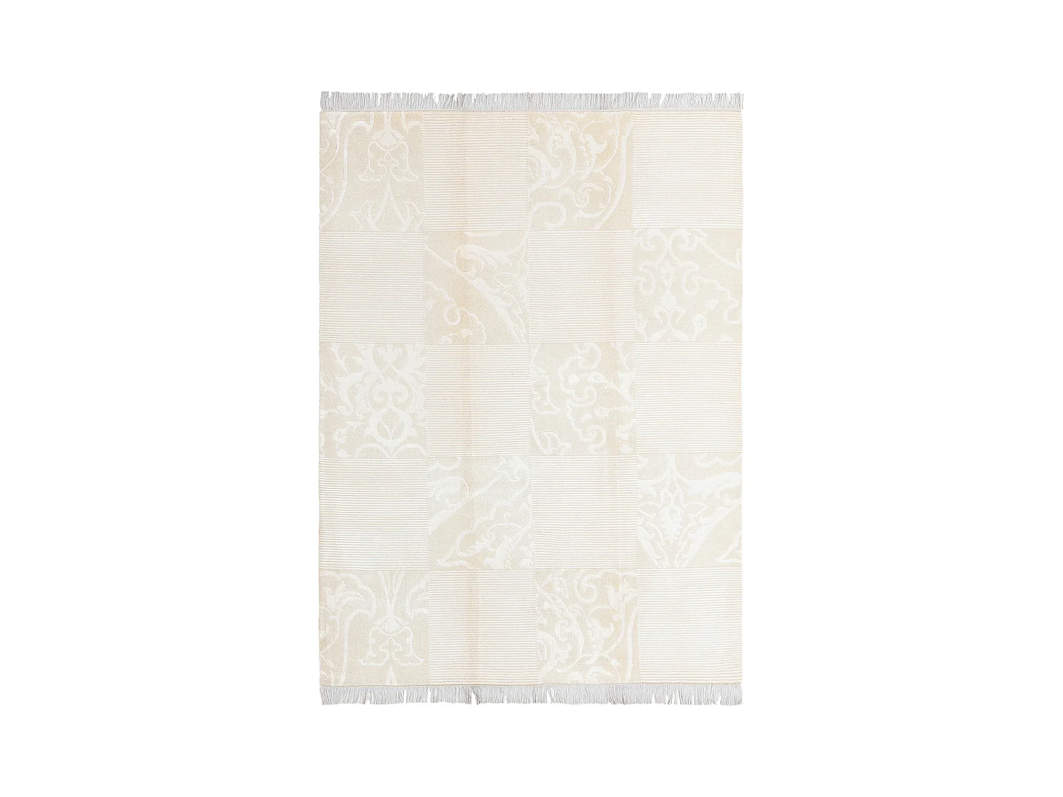 Tapis de laine 178x244 beige Darya