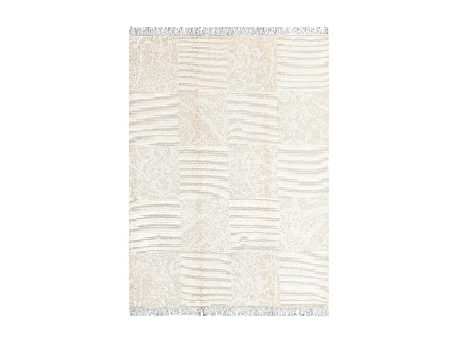 Tapis de laine 178x244 beige Darya