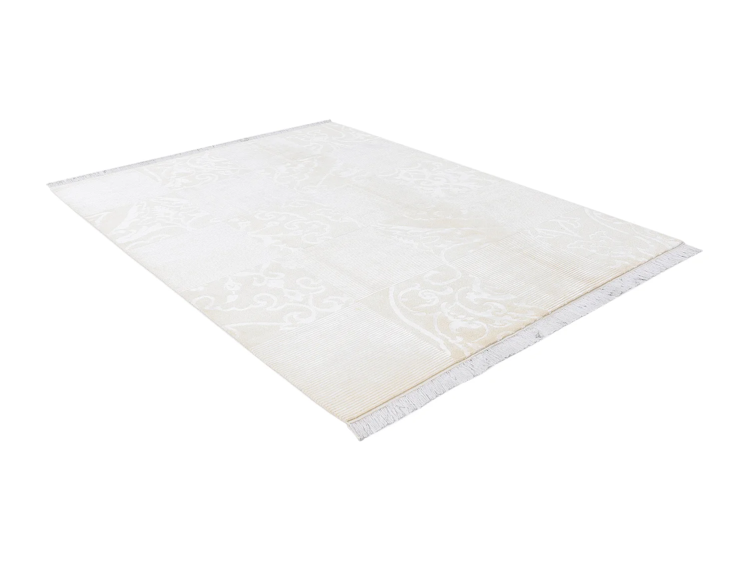 Tapis de laine 178x244 beige Darya
