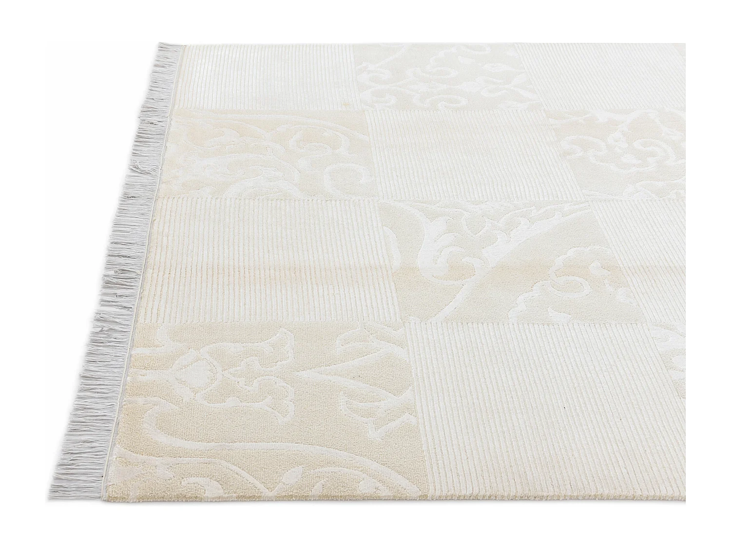 Tapis de laine 178x244 beige Darya