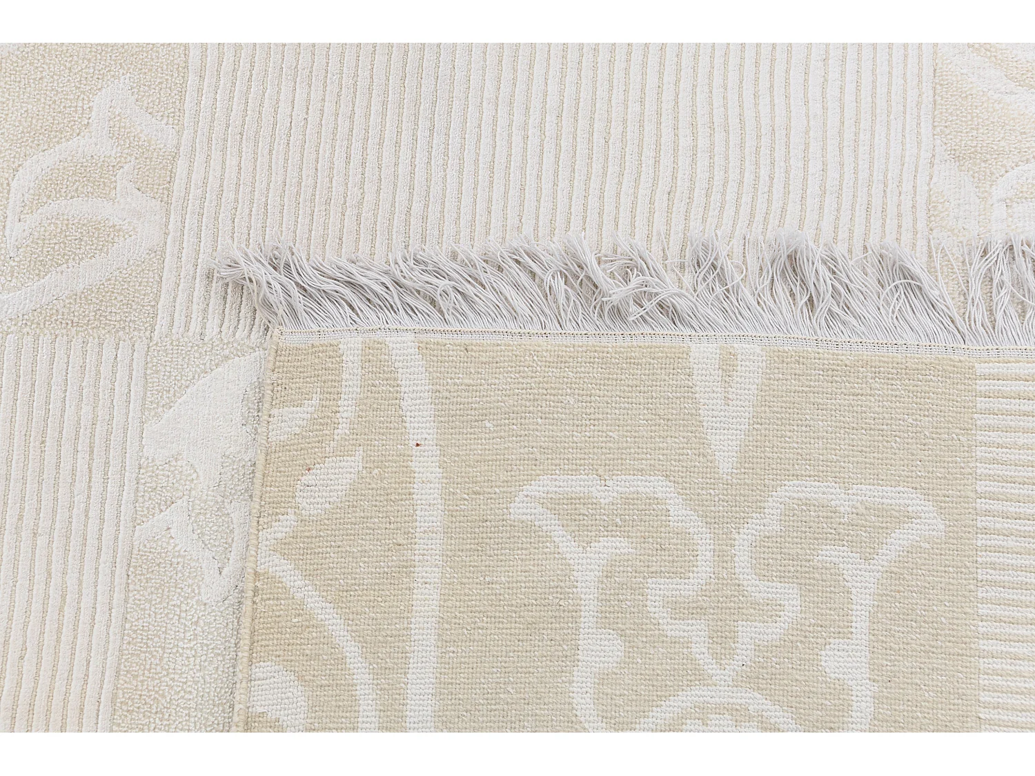 Tapis de laine 178x244 beige Darya