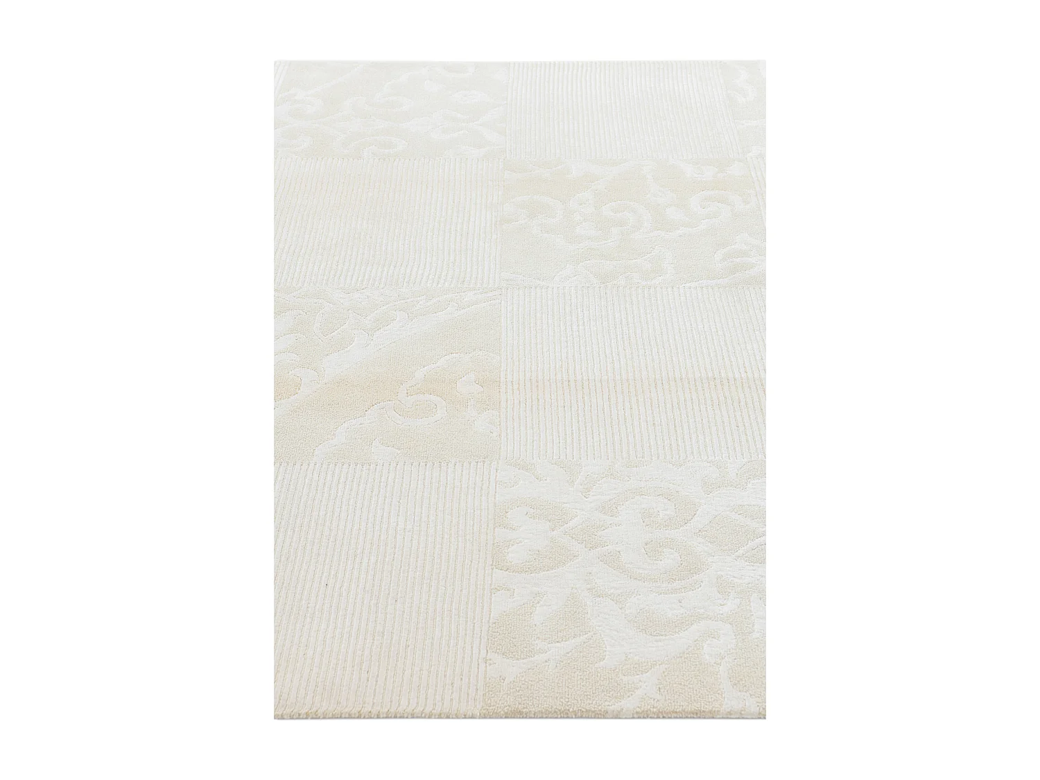 Tapis de laine 178x244 beige Darya