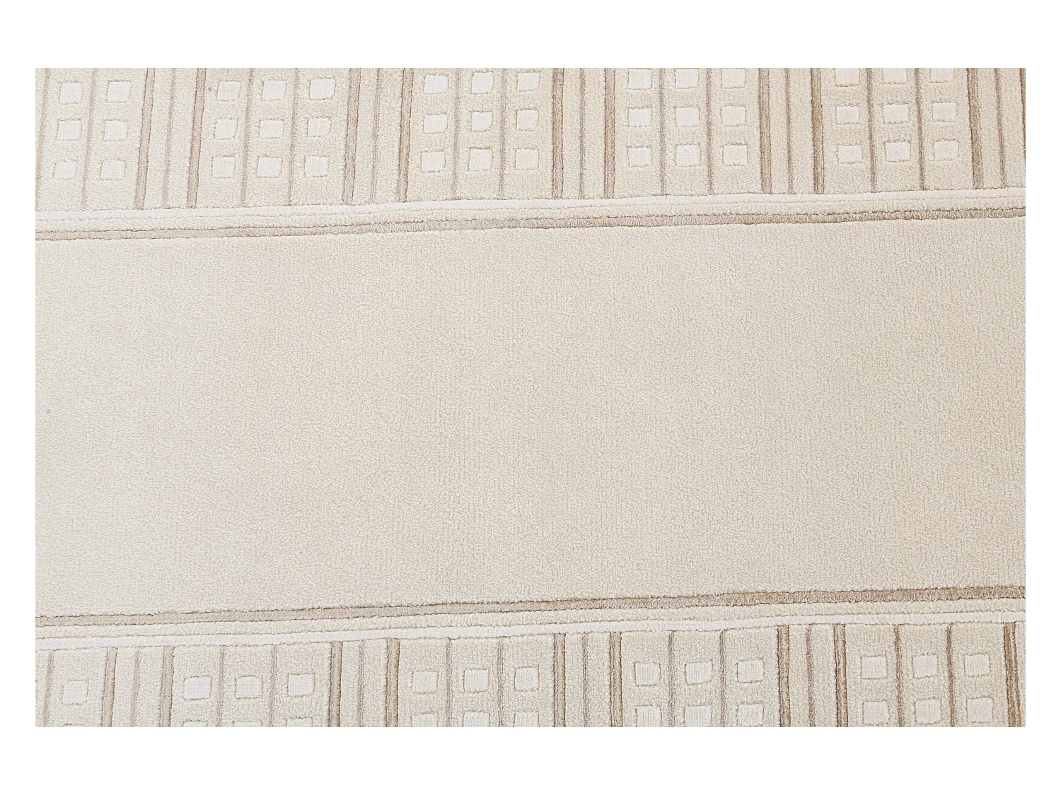 Tapis de couloir en laine 79x399 beige Darya