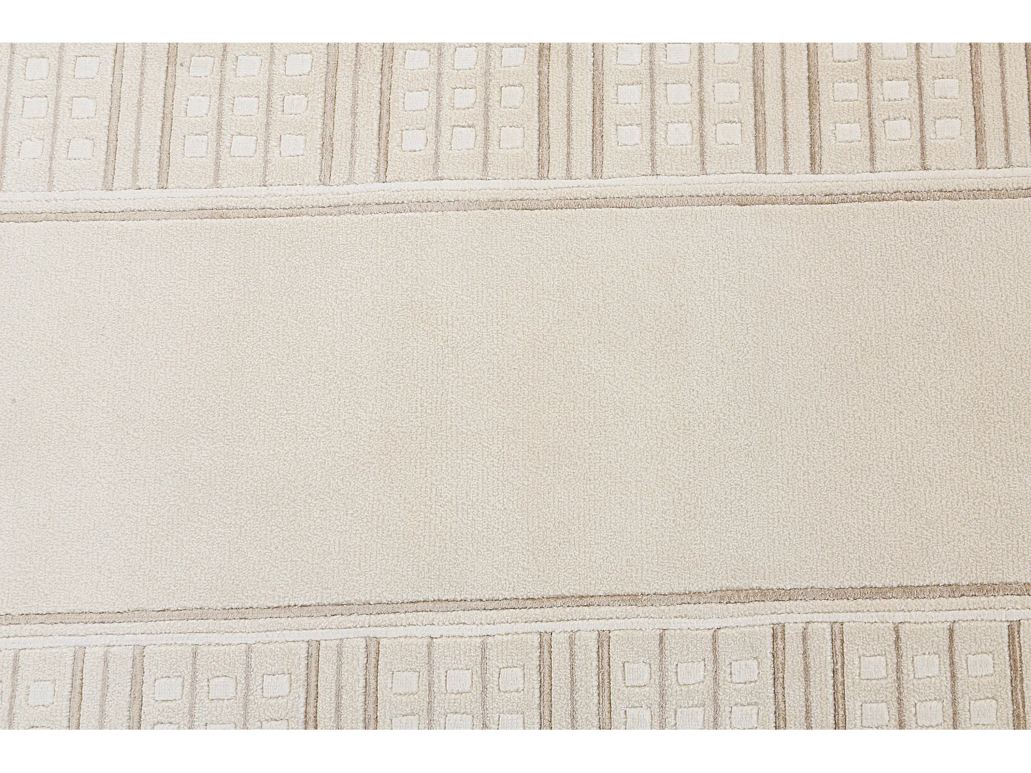 Tapis de couloir en laine 79x399 beige Darya