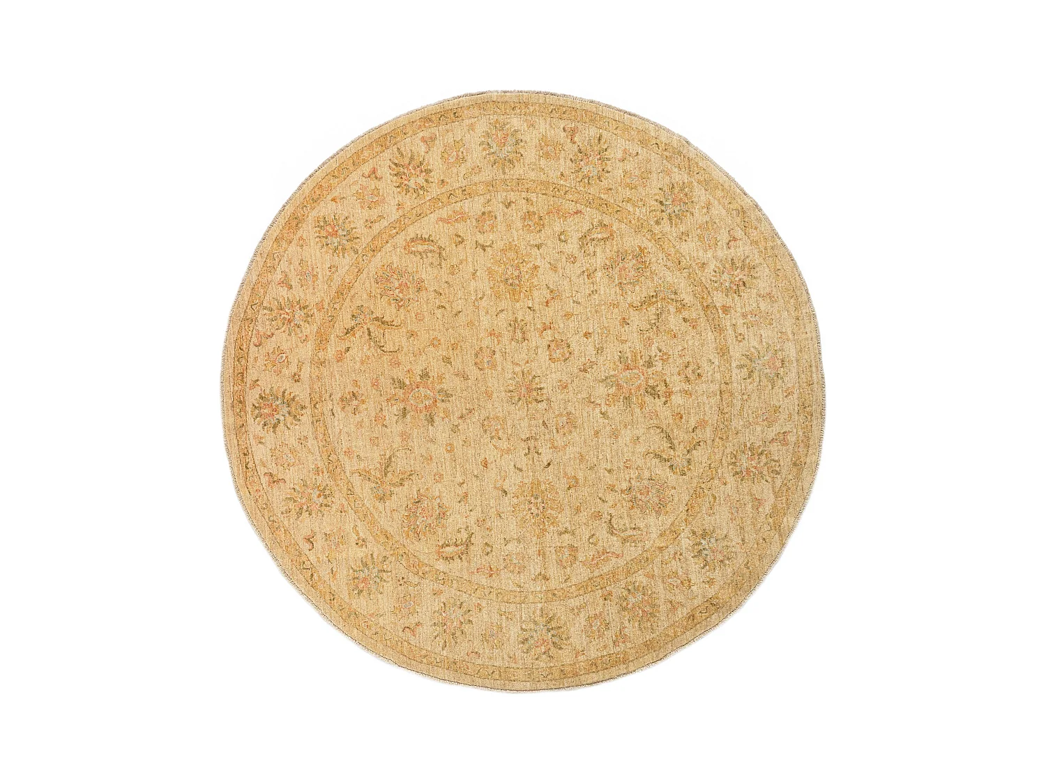 Wollteppich 246x248 Beige Kaizar
