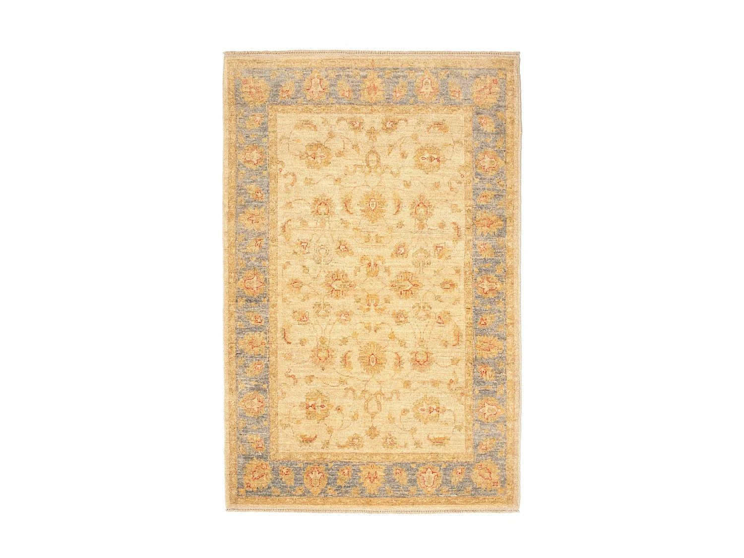 Wollteppich 100x152 Beige Ziegler