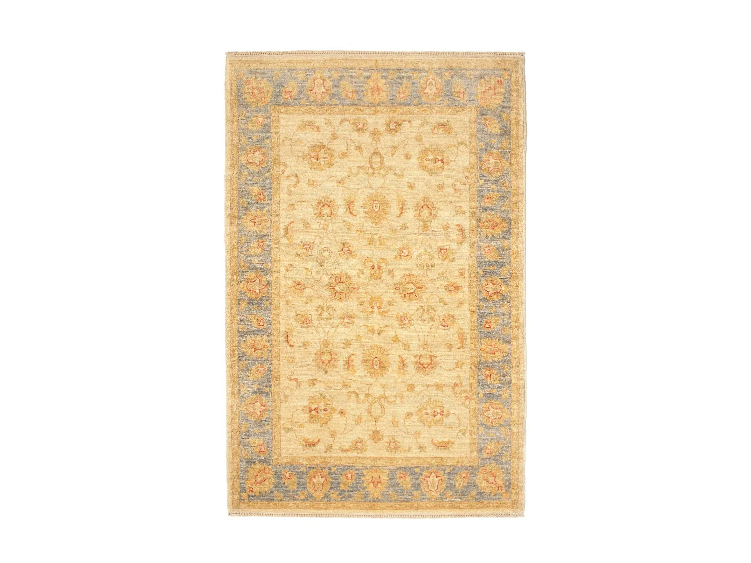 Wollteppich 100x152 Beige Ziegler