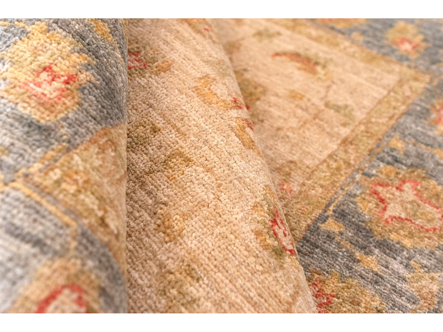 Tapis de laine 100x152 beige Ziegler