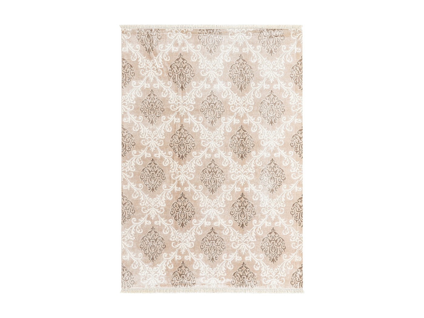 Tapeto in lana 239x168 marrone Darya