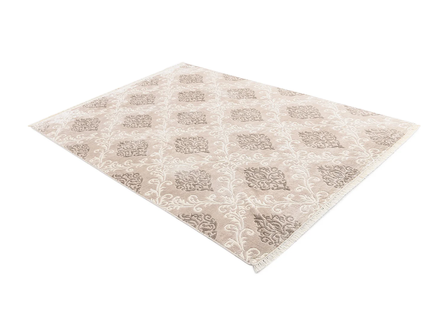 Tapis de laine 168x239 brun Darya