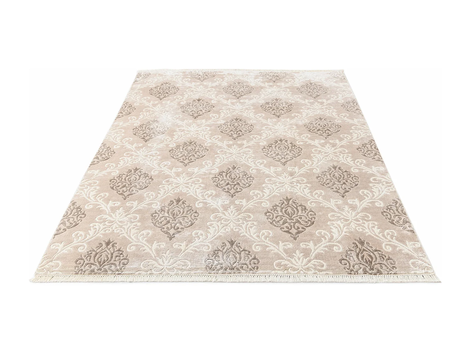 Tapis de laine 168x239 brun Darya