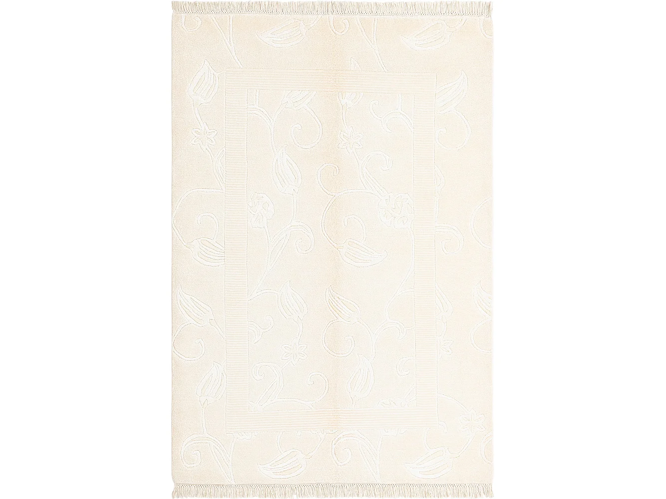 Tappeto in lana 124x180 beige Darya