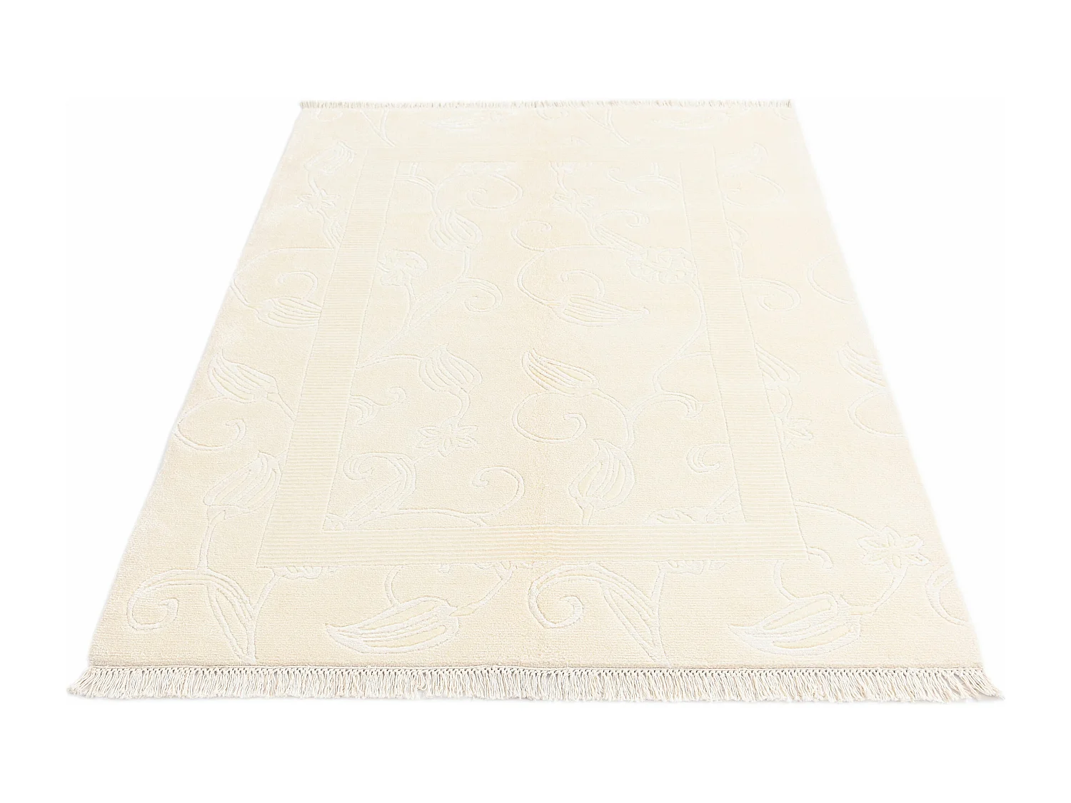 Tappeto in lana 124x180 beige Darya