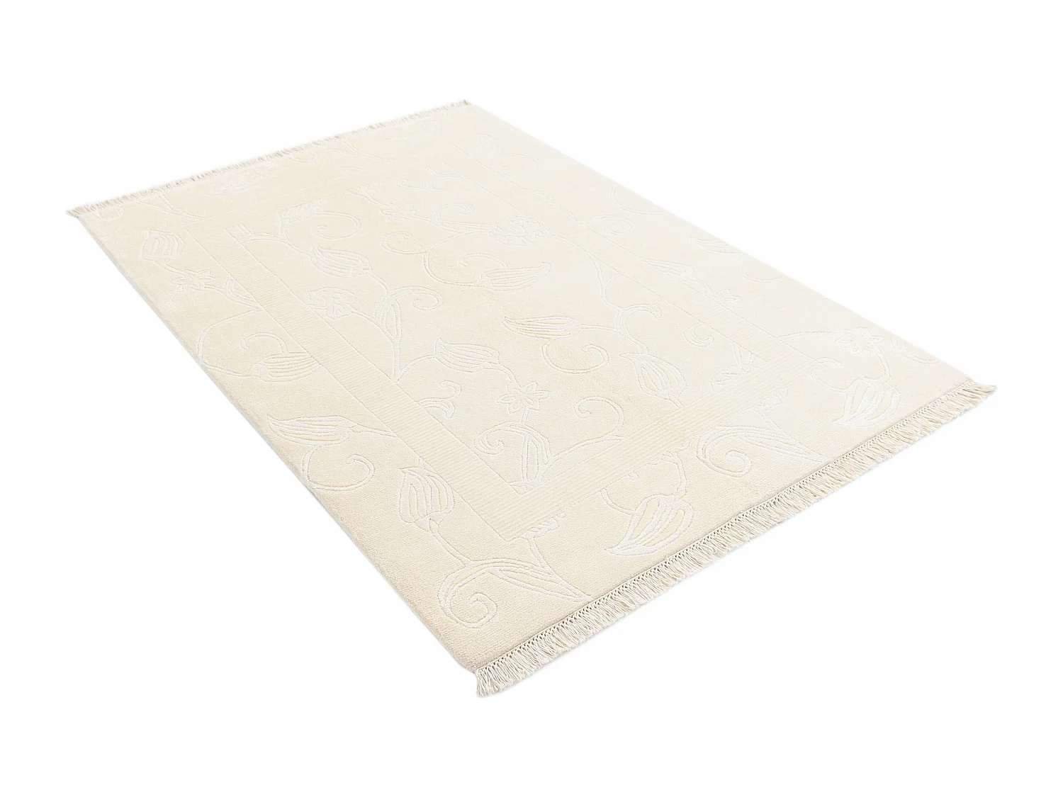 Tappeto in lana 124x180 beige Darya