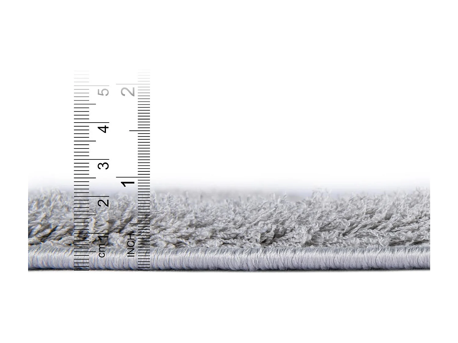 Hochflorteppich 275x365 Silber-Grau Luzern