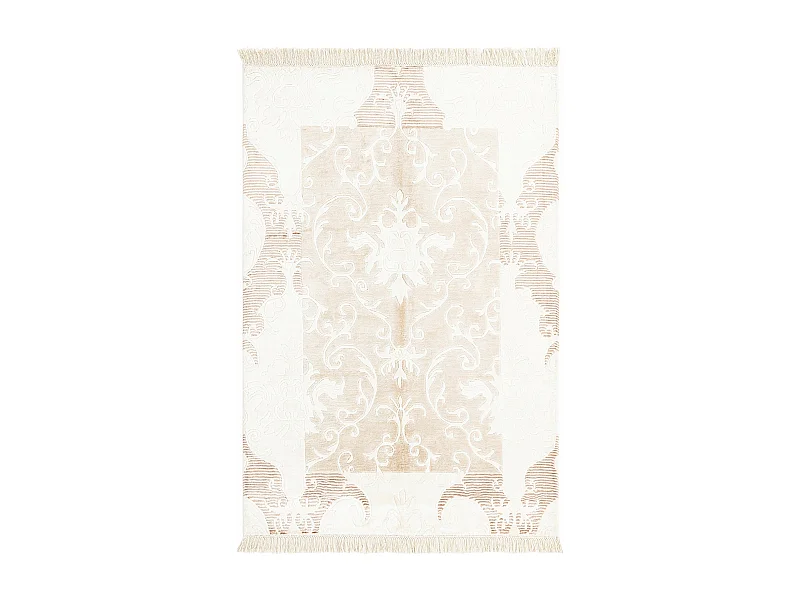 Wollteppich 122x183 Beige Darya