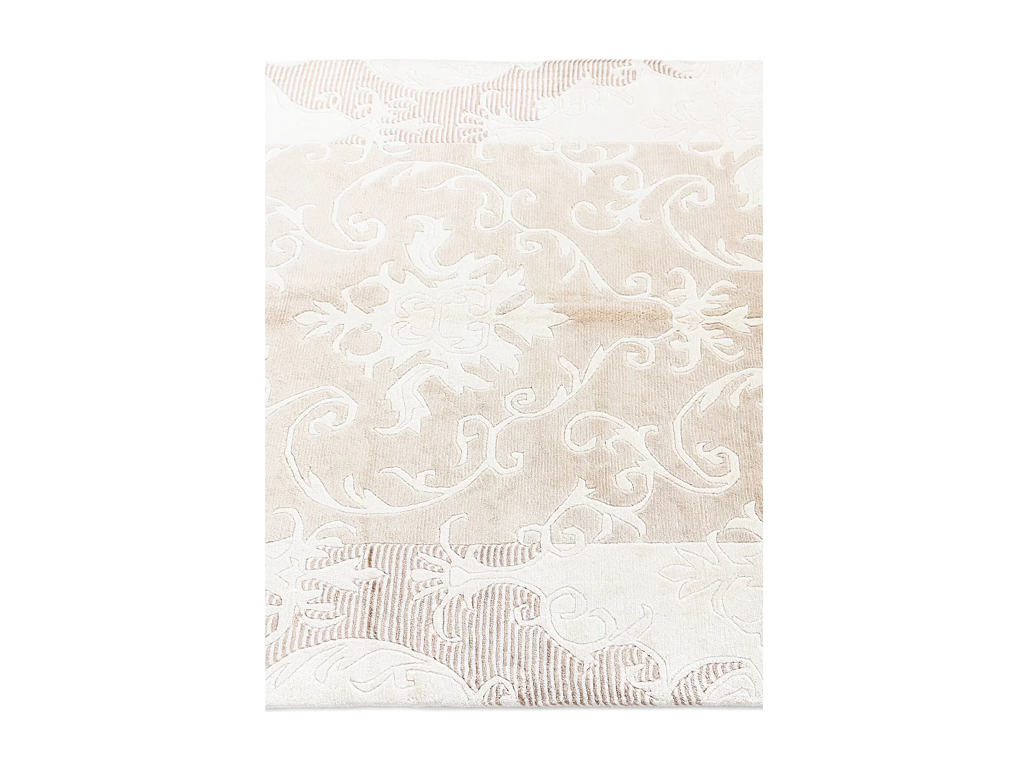 Tapis de laine 122x183 beige Darya