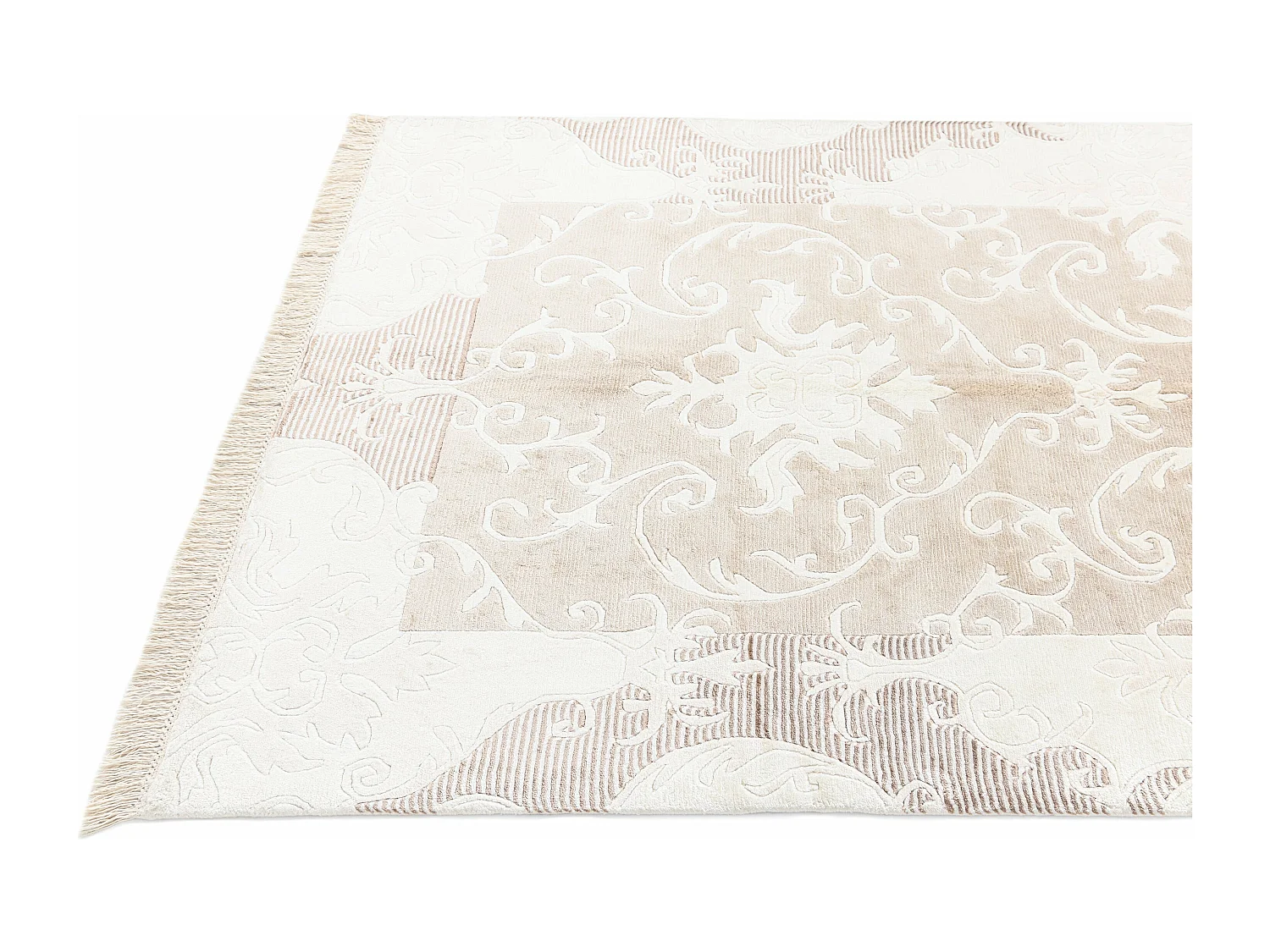 Tappeto in lana 122x183 beige Darya