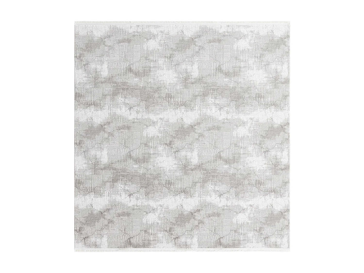 Tappeto 240x240 grigio Davos Flawless