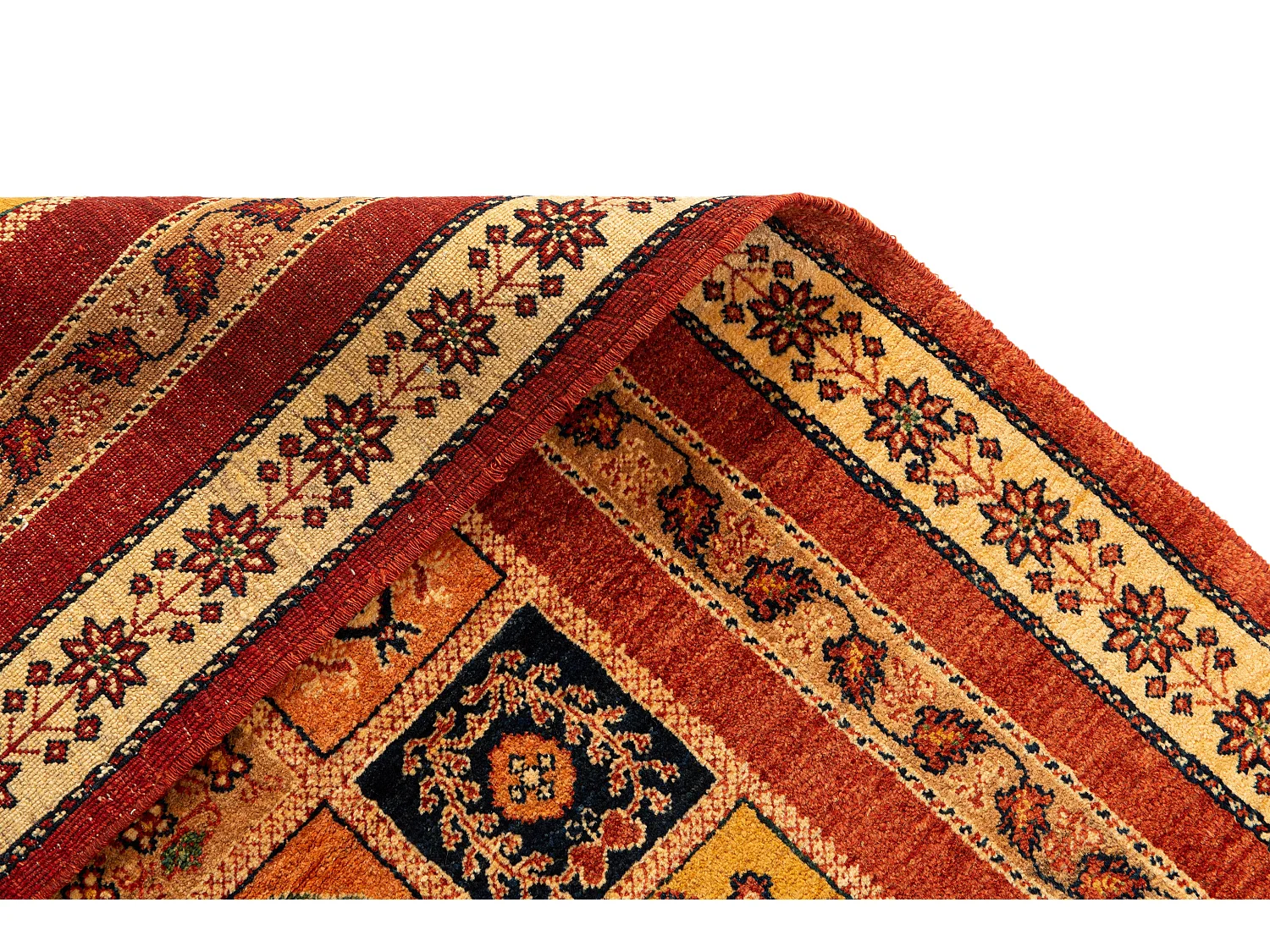 Woltapijt 153x108 Bruin Kashkuli