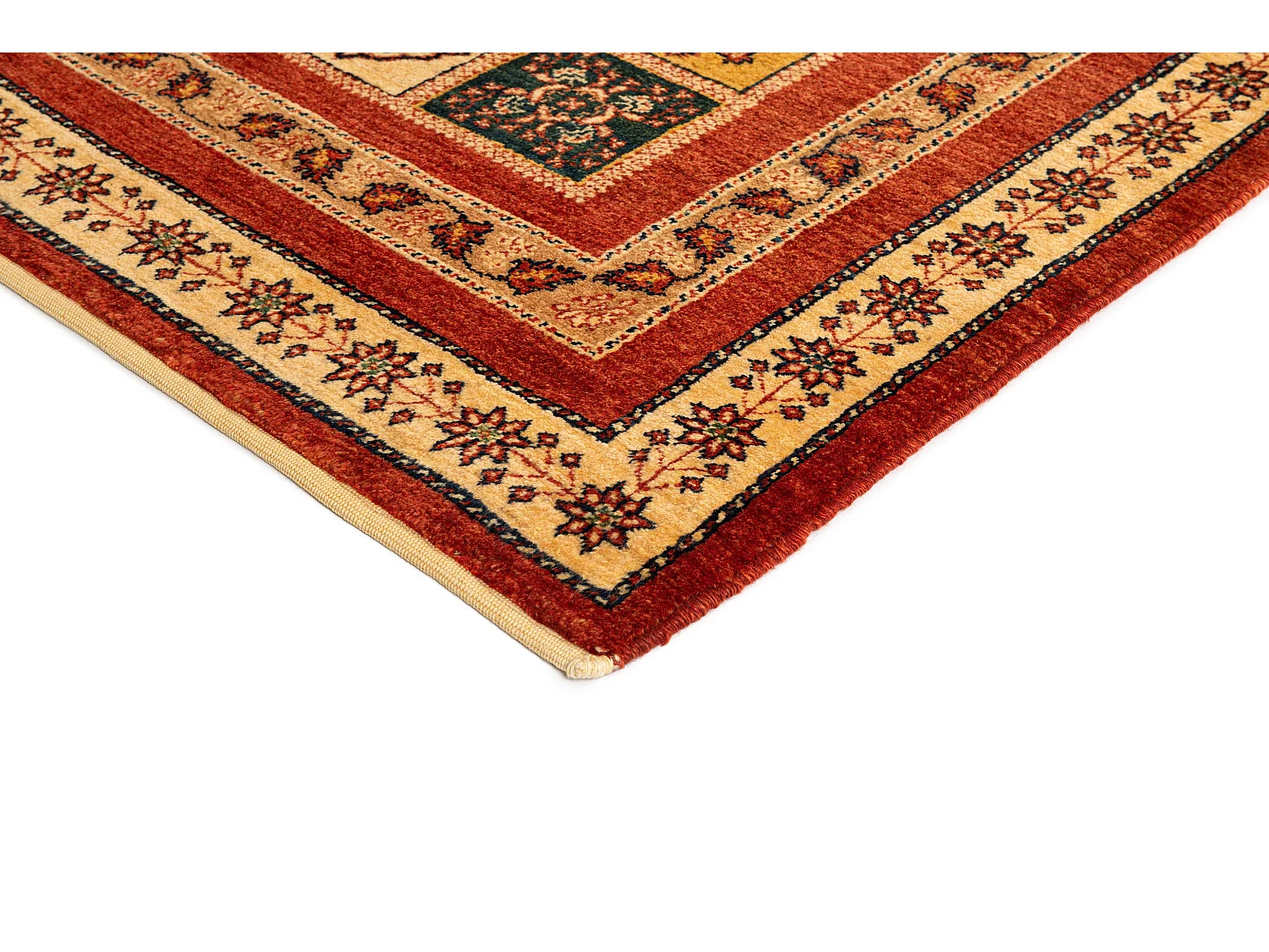 Woltapijt 153x108 Bruin Kashkuli