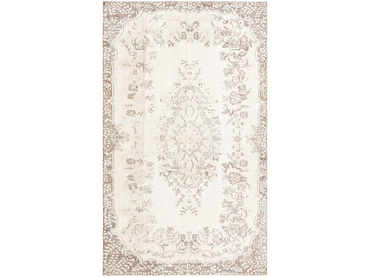 Tapis de laine 165x279 beige Ultra Vintage