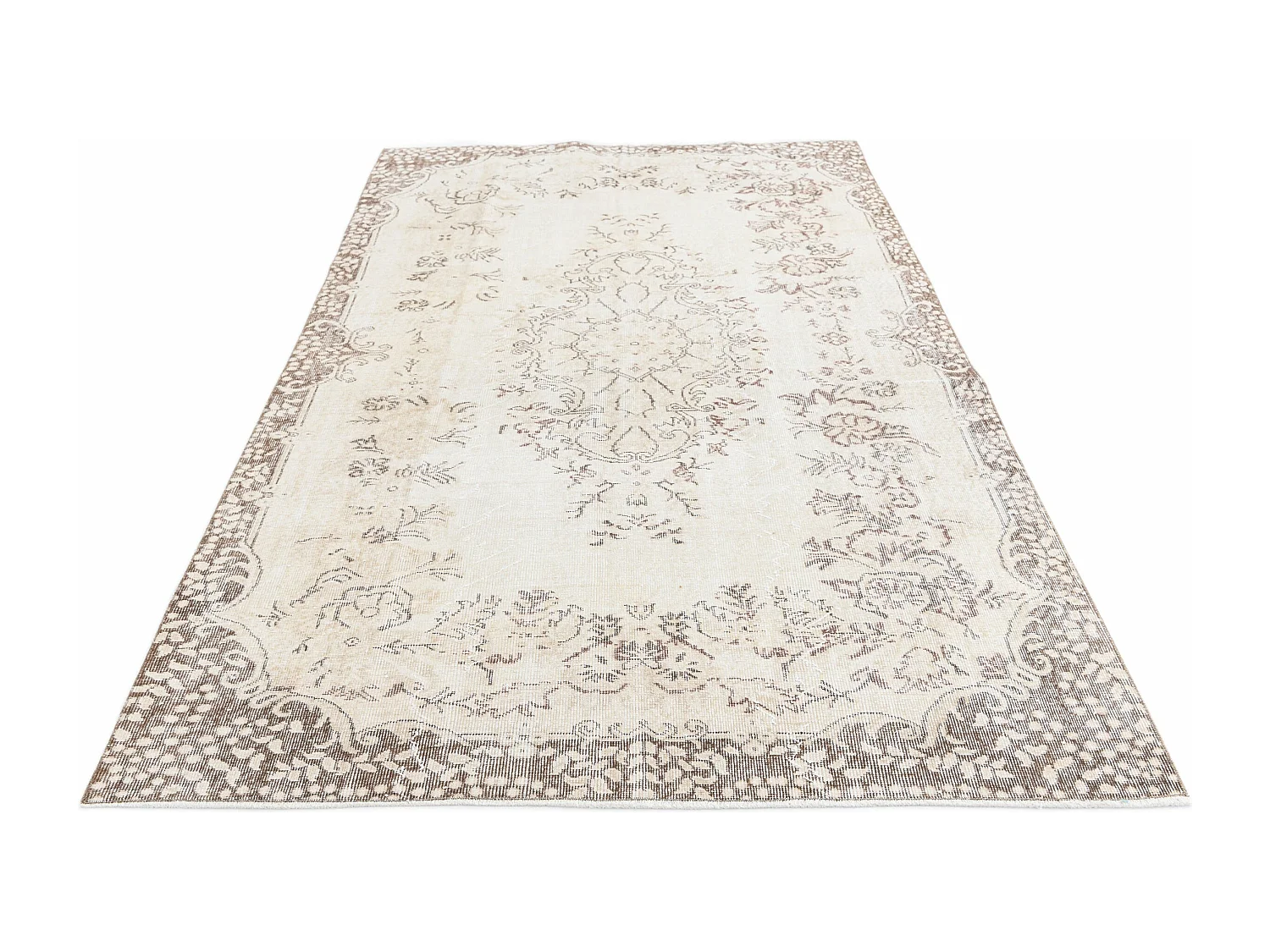 Tapis de laine 165x279 beige Ultra Vintage