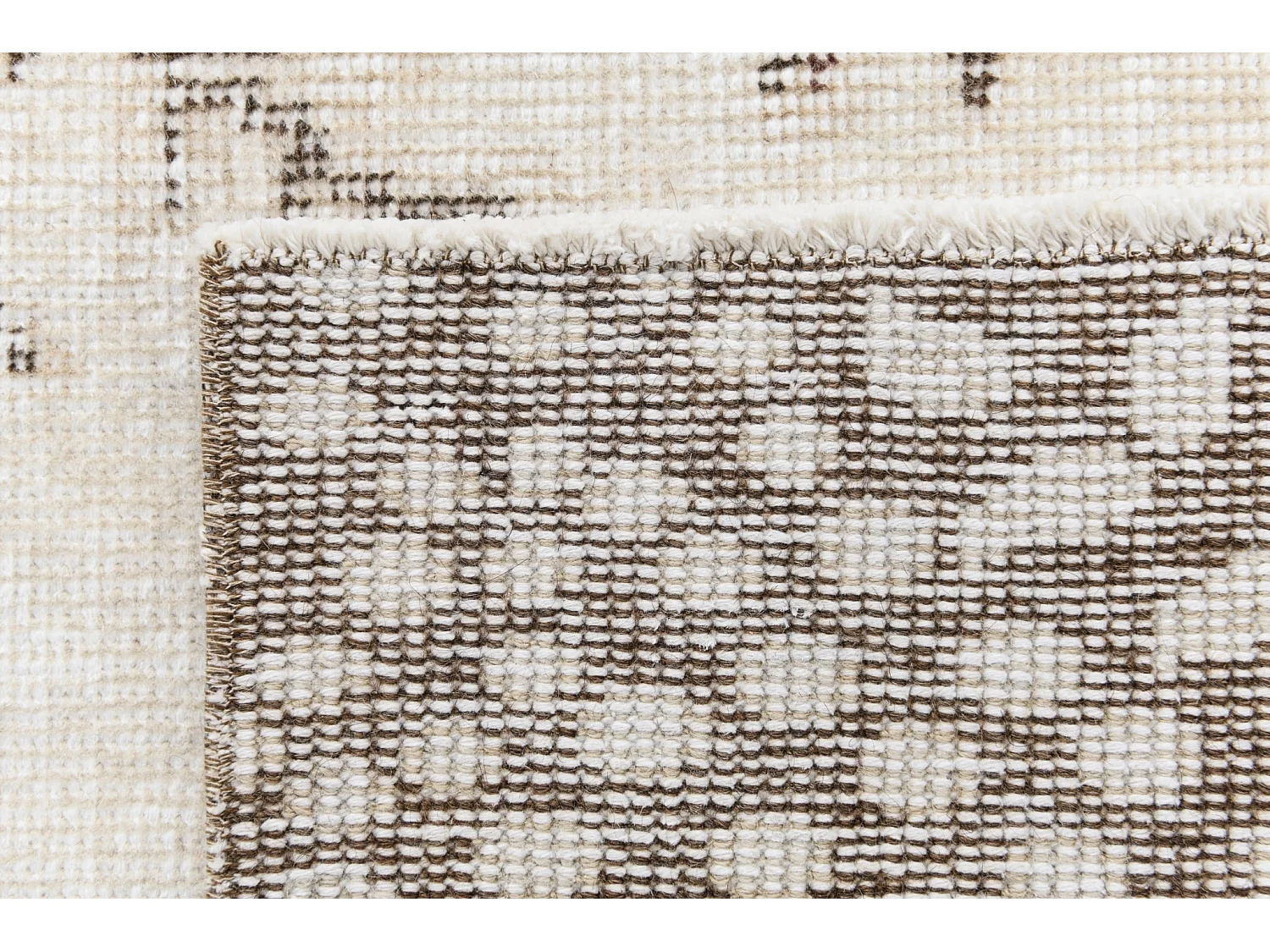 Tapis de laine 165x279 beige Ultra Vintage