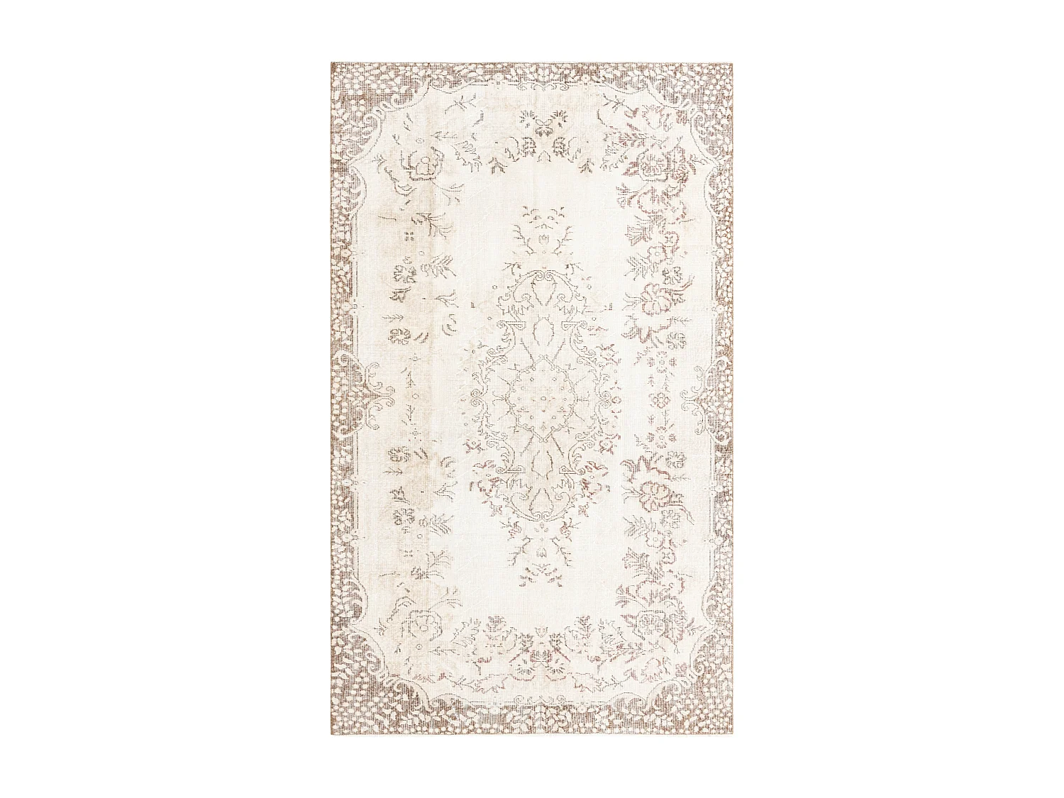 Tapis de laine 165x279 beige Ultra Vintage