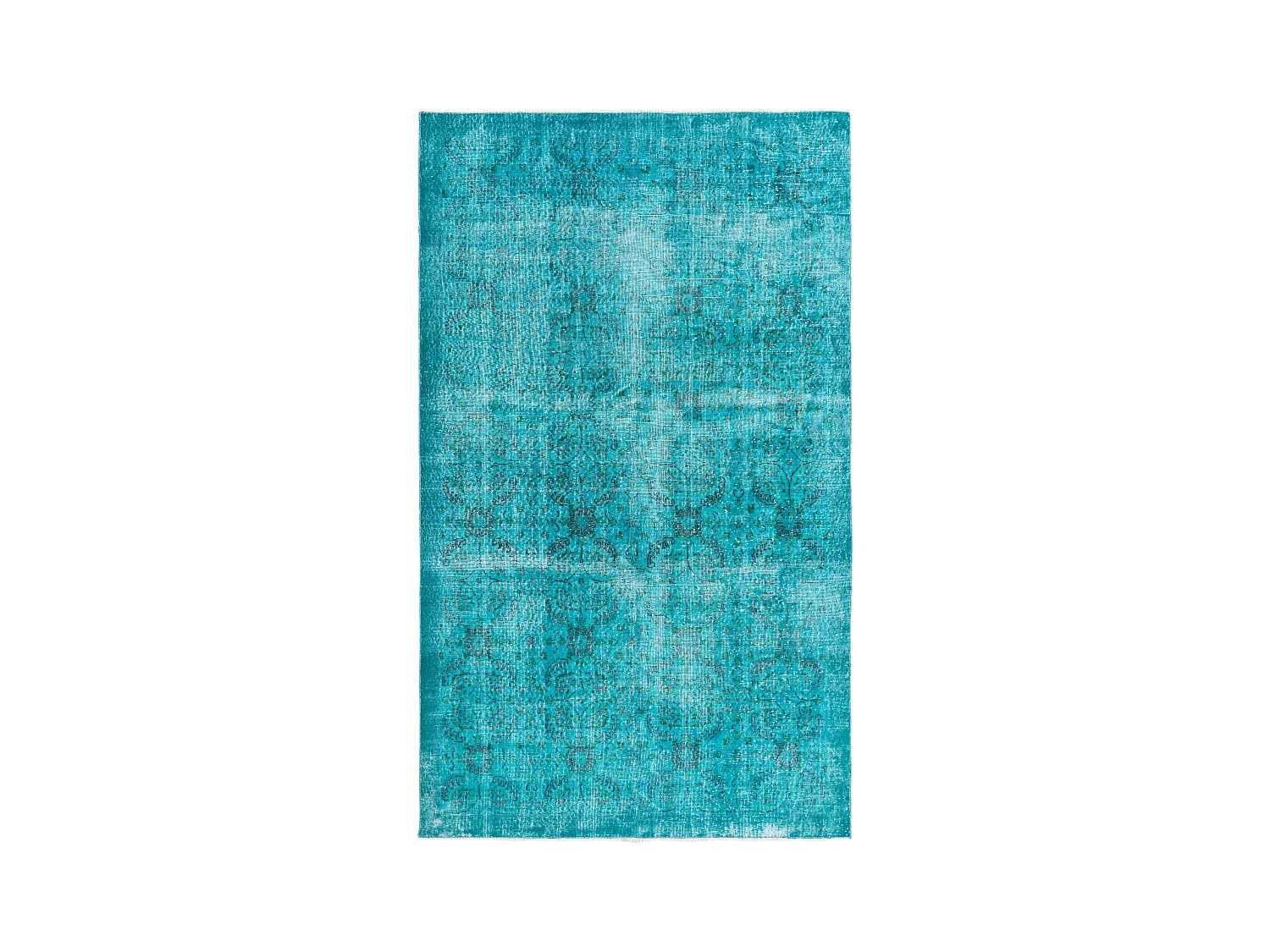 Tapis de laine 175x292 turquoise Ultra Vintage