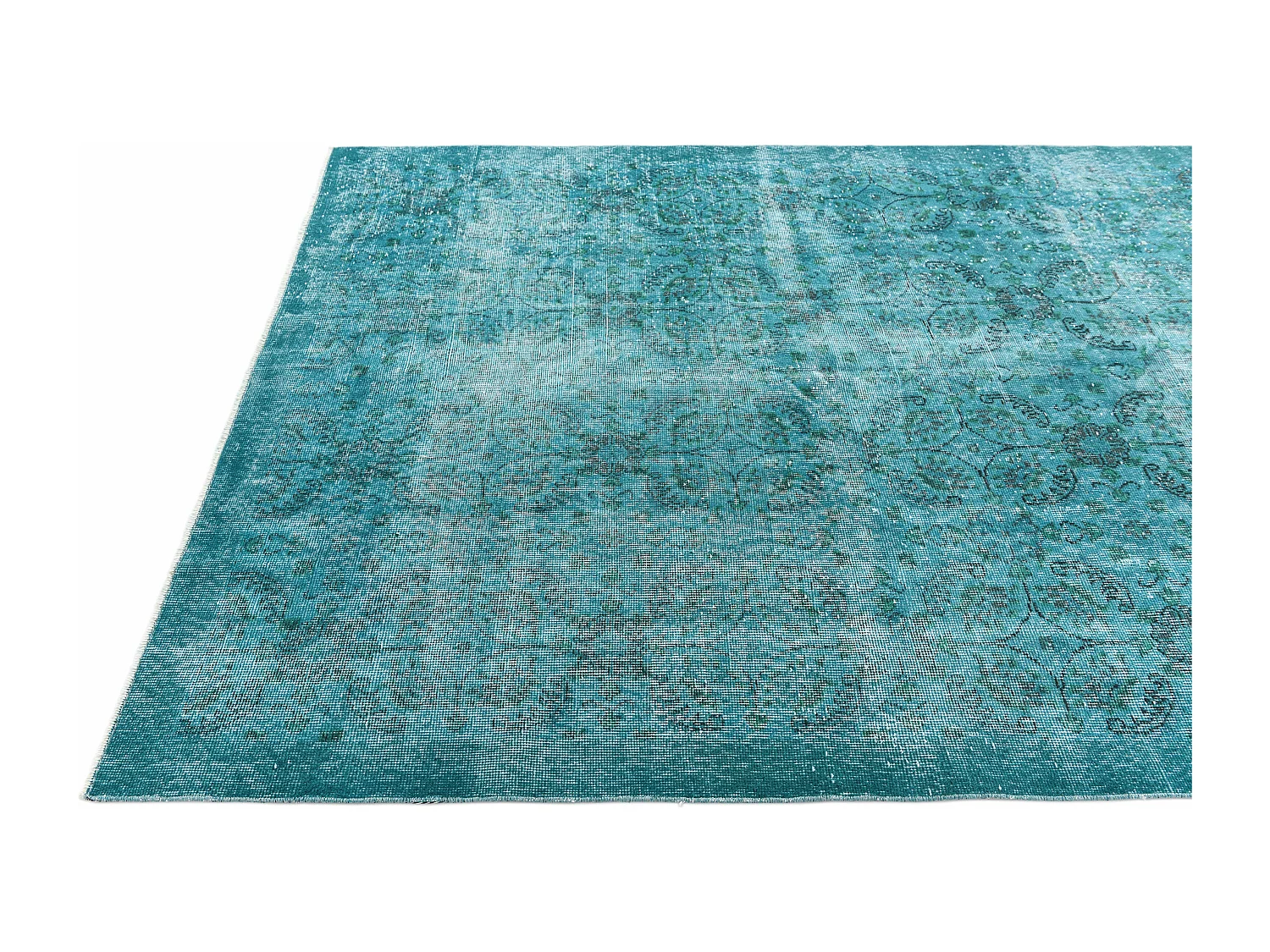Tapis de laine 175x292 turquoise Ultra Vintage