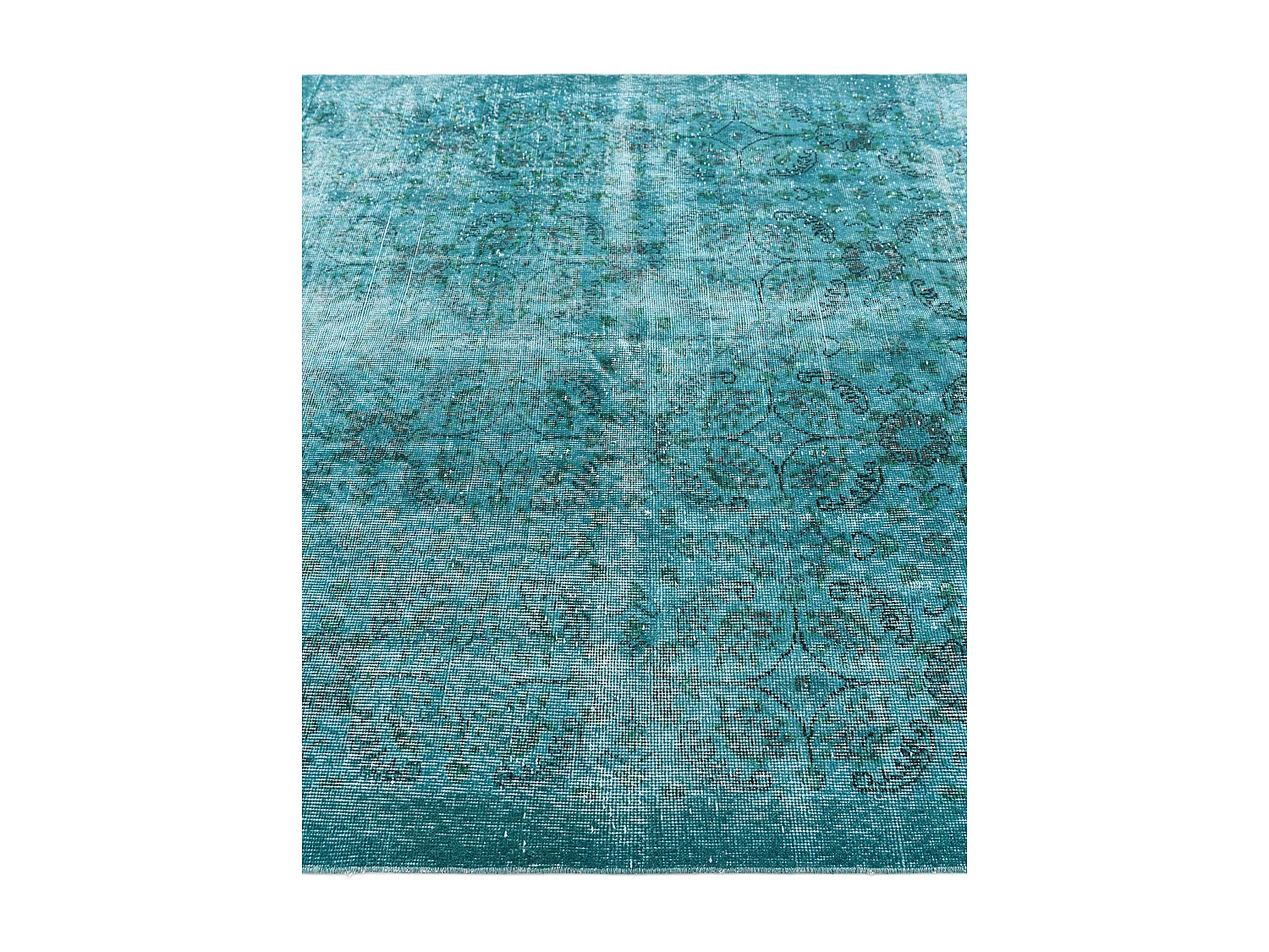 Tapis de laine 175x292 turquoise Ultra Vintage