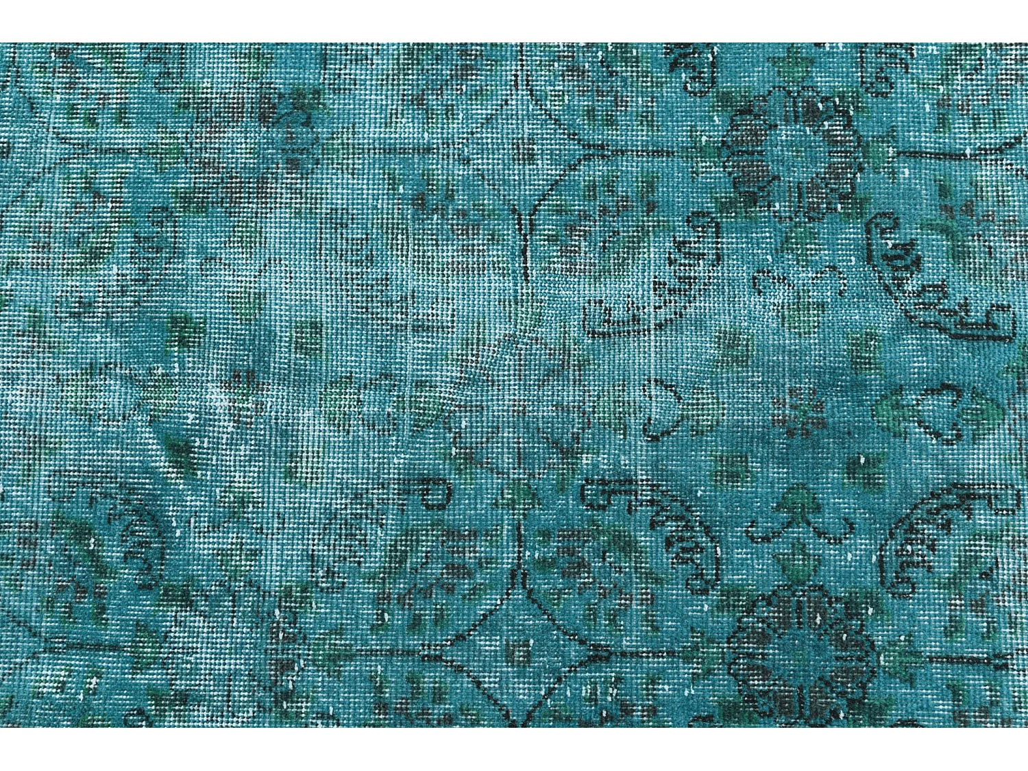 Tapis de laine 175x292 turquoise Ultra Vintage