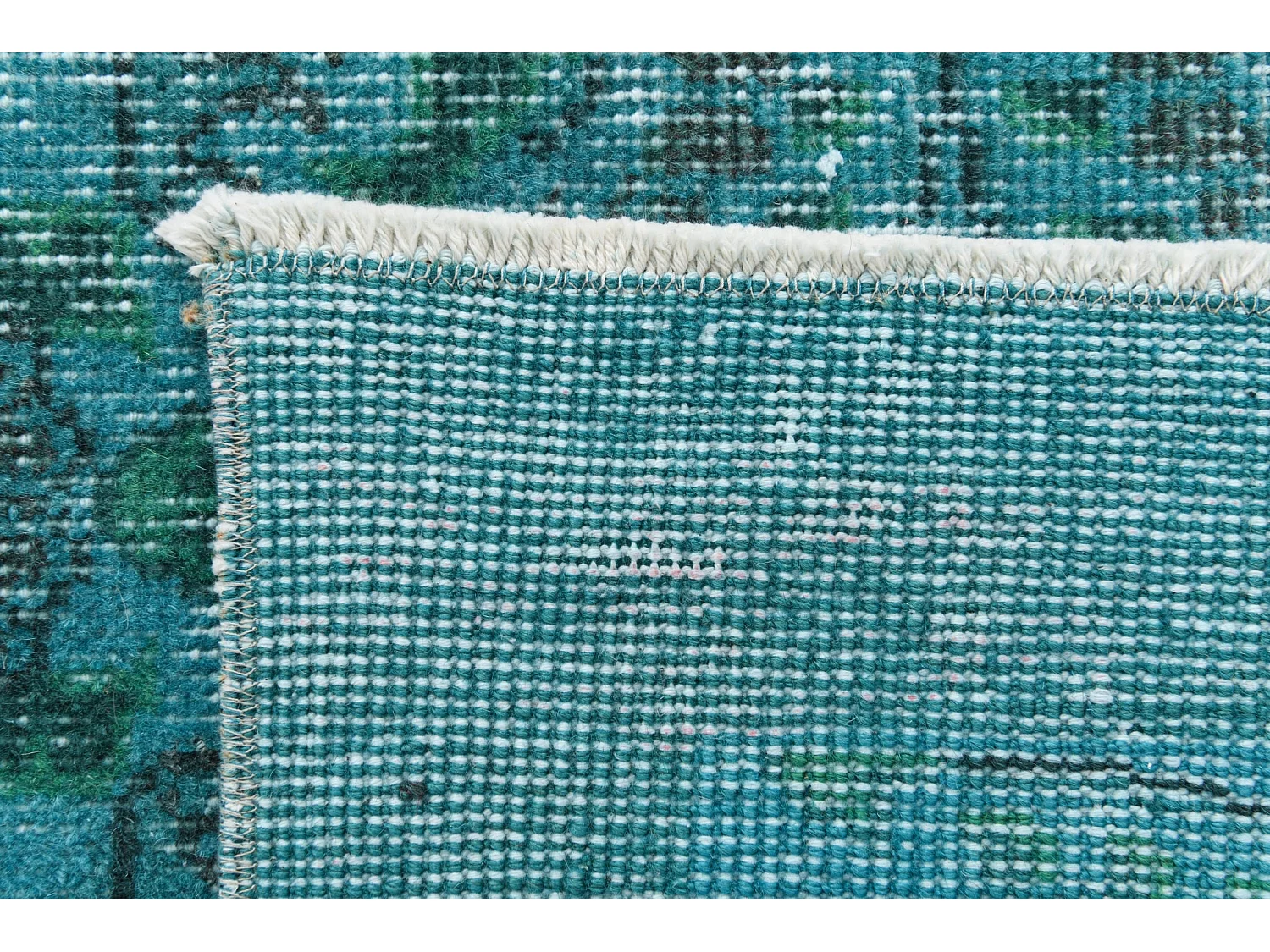 Tapis de laine 175x292 turquoise Ultra Vintage