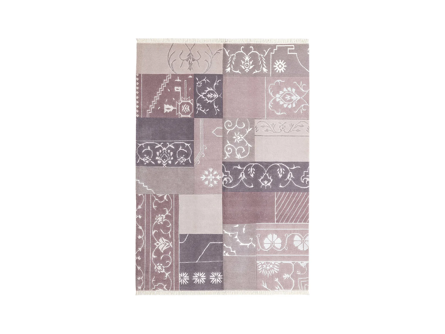 Tapis de laine 170x239 Violet Darya