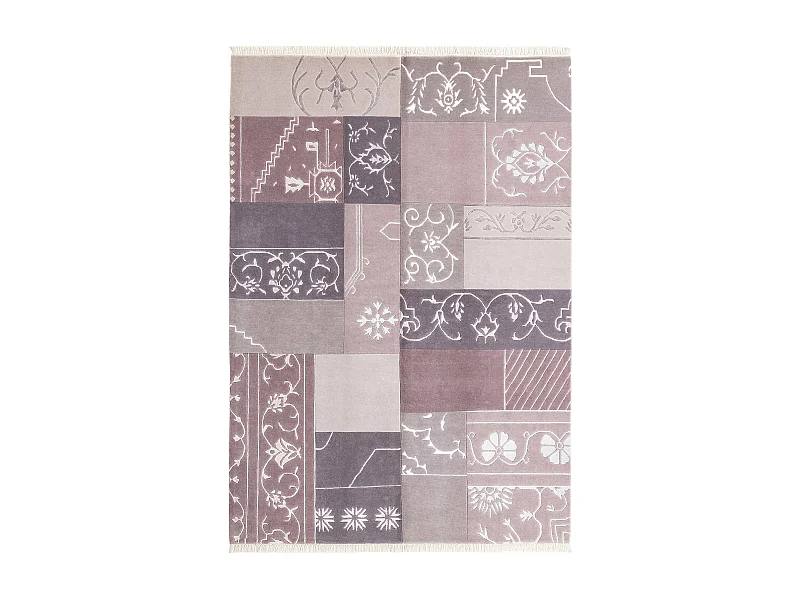 Tapis de laine 170x239 Violet Darya
