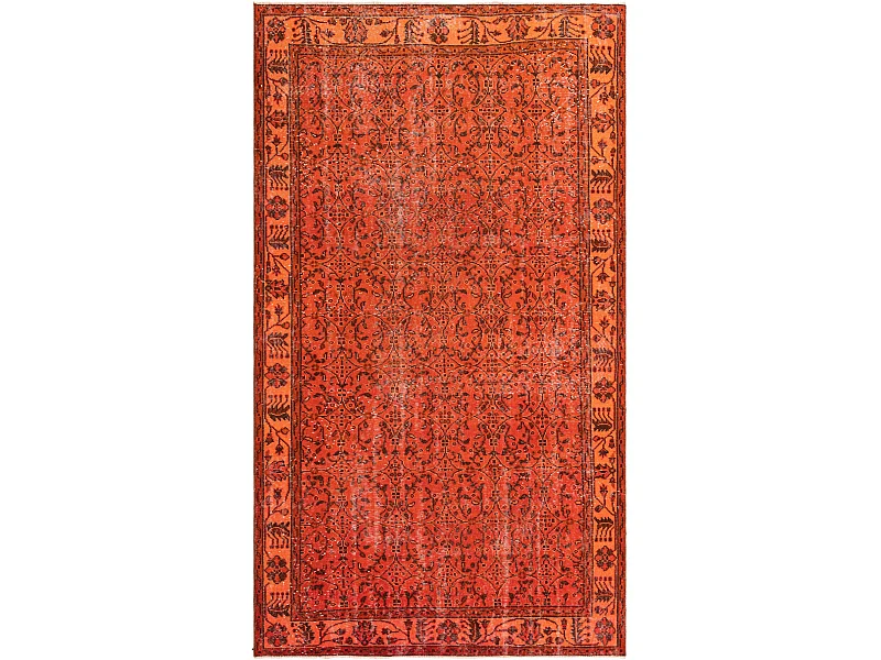Tapis de laine 170x297 orange Ultra Vintage
